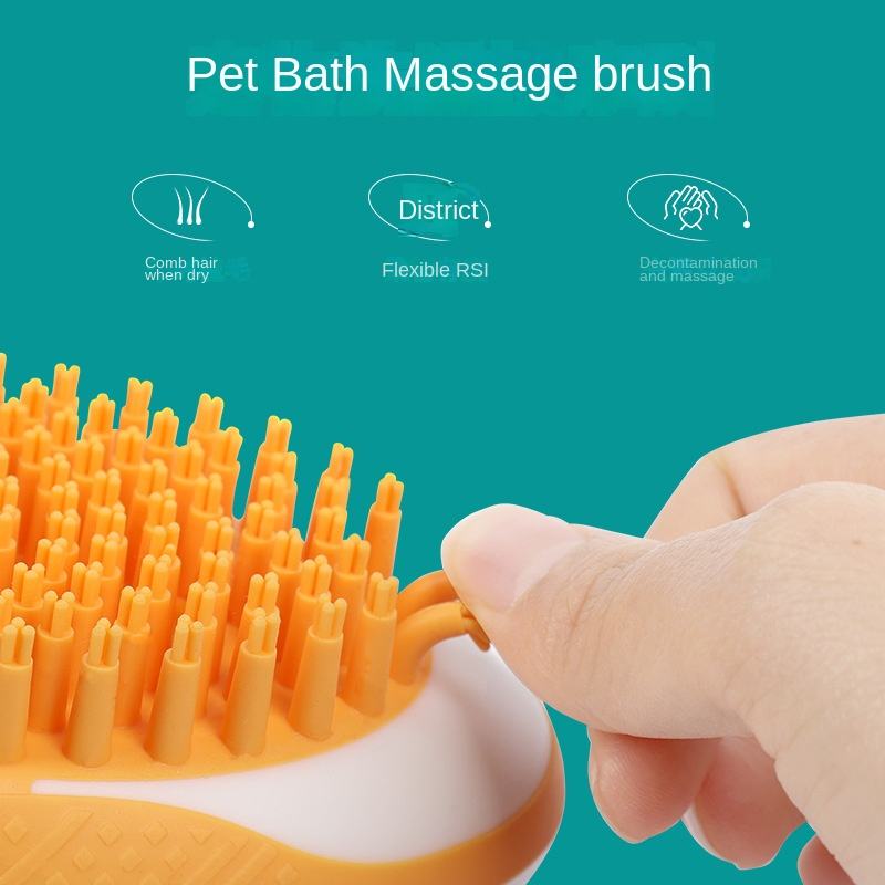 Pet bath cleaning tool