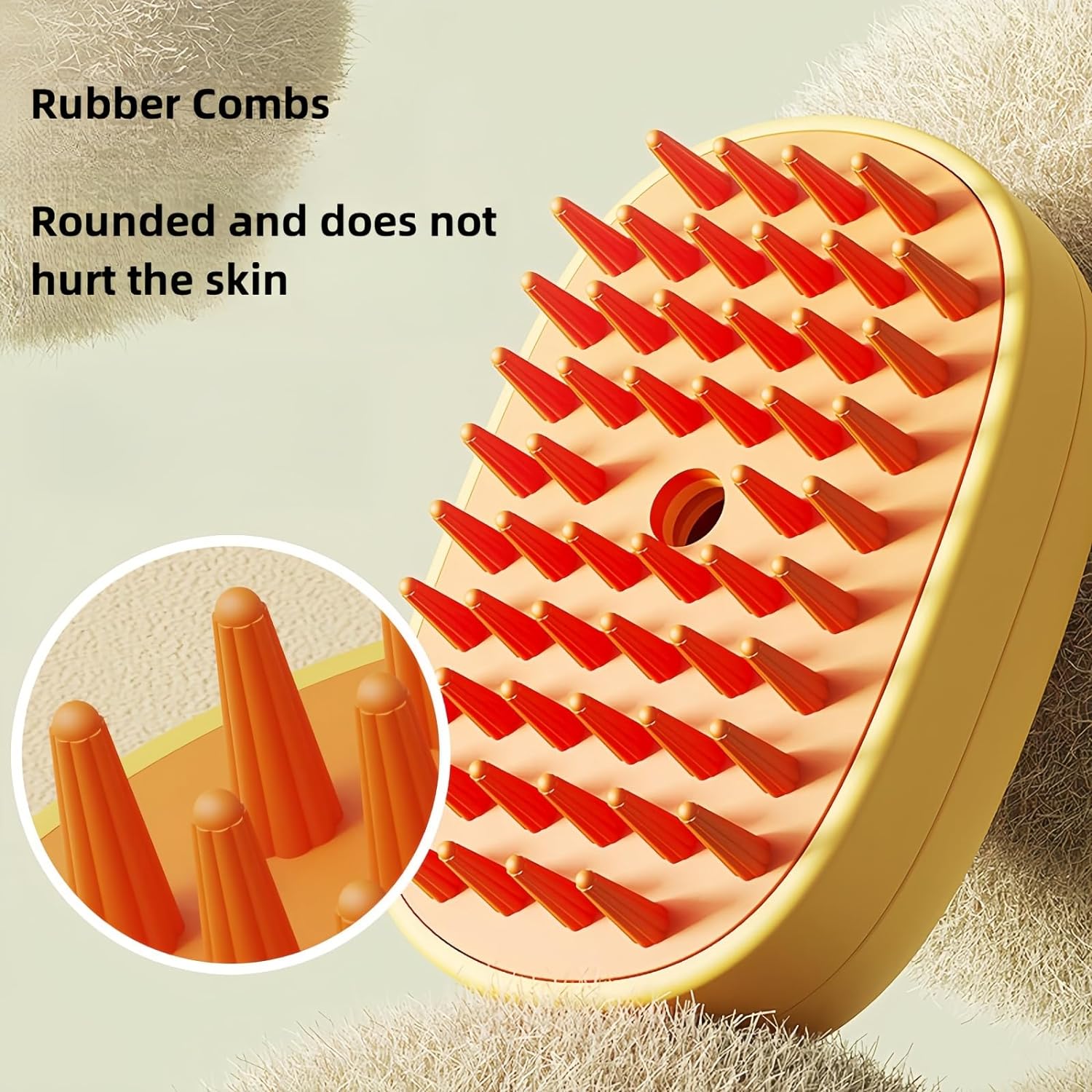 Steam Grooming Pet Brush – Effortless Shedding Control & Relaxing Care