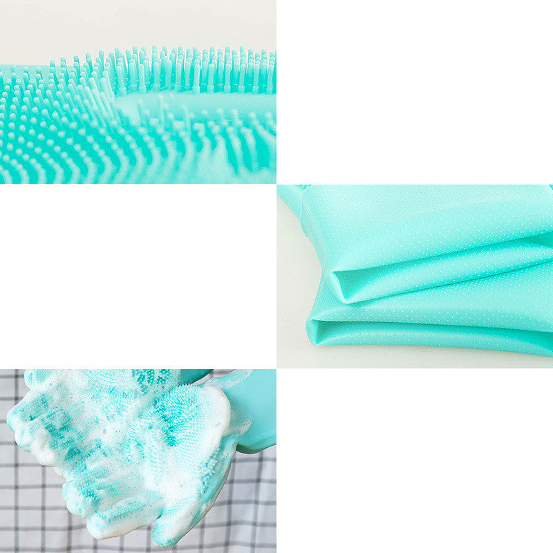Pet grooming glove