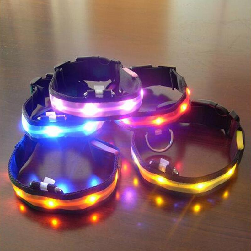 GlowSafe LED Dog Collar – Stress-Free Night Walks, Total Visibility