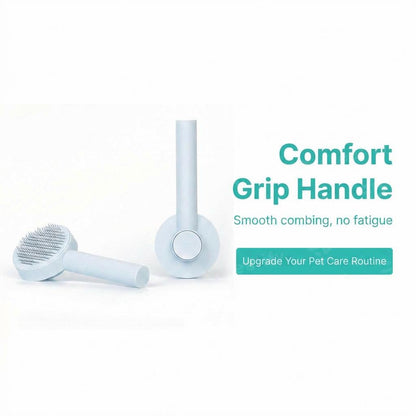 self cleaning pet groooming brush