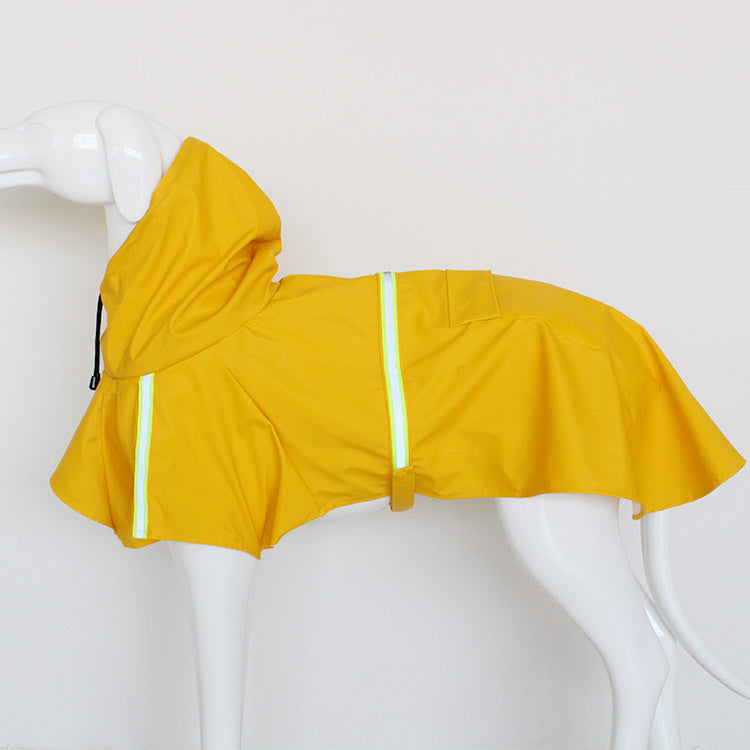 Stay Dry, Stay Safe – Premium Reflective Dog Raincoat