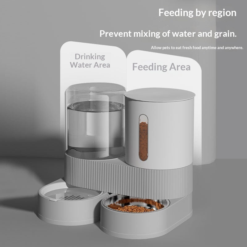 Smart 2-in-1 Pet Feeder & Water Dispenser for Stress-Free Care