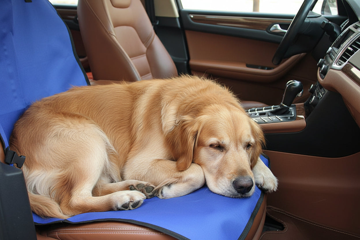 Mess-Free Car Rides Dog Seat Protector