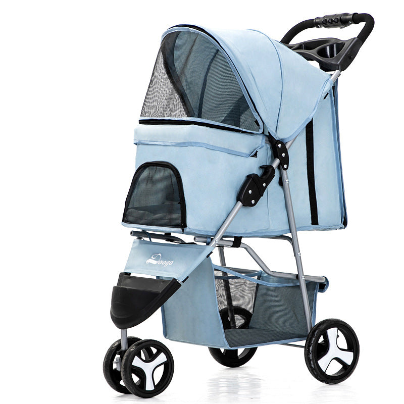 PawRide Comfort Stroller – Effortless Outdoor Joy for Your Pet