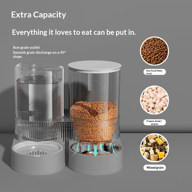 Smart 2-in-1 Pet Feeder & Water Dispenser for Stress-Free Care