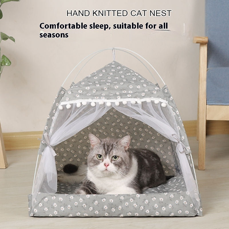 Cozy Haven Cat Tent – The Safe & Snug Retreat Your Pet Deserves