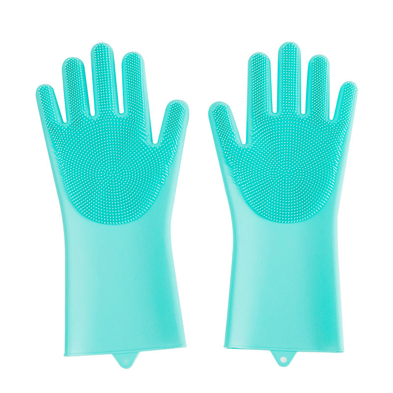 Pet grooming glove