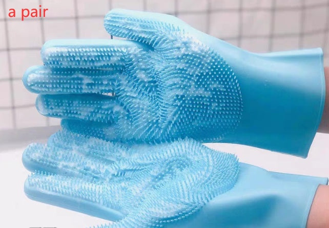 Pet Grooming Glove – Effortless Shedding & Relaxing Massage