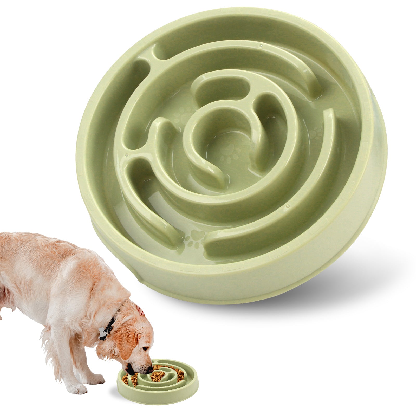 CalmBite Slow Feeder Bowl – Healthier, Safer Mealtime for Dogs