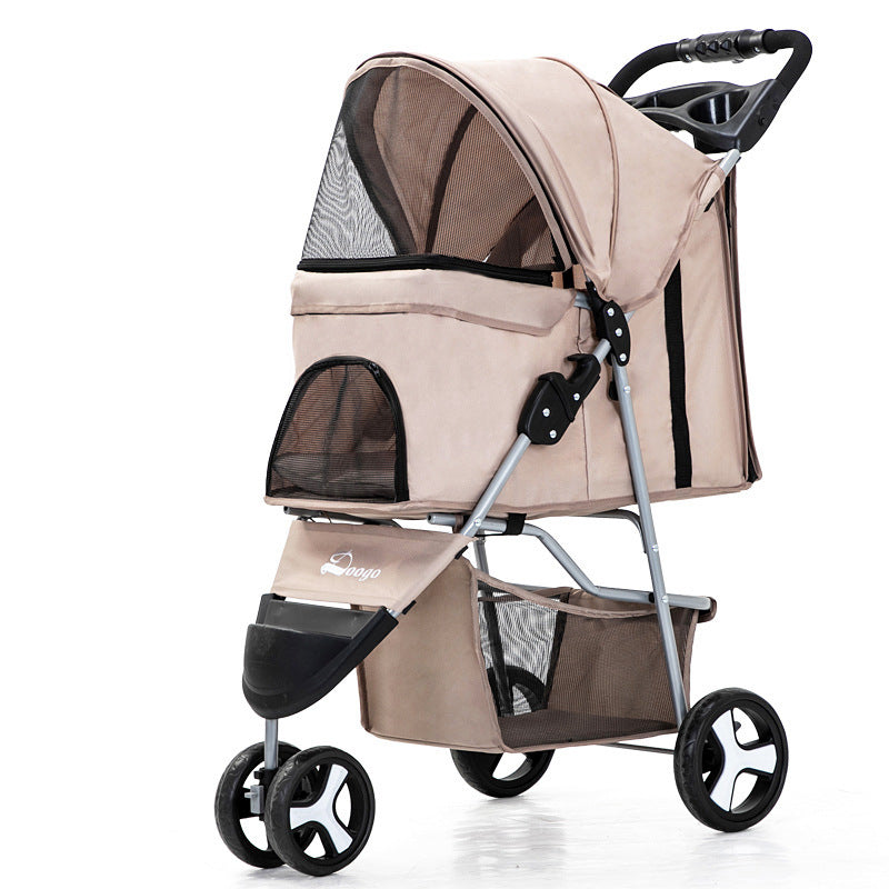 PawRide Comfort Stroller – Effortless Outdoor Joy for Your Pet