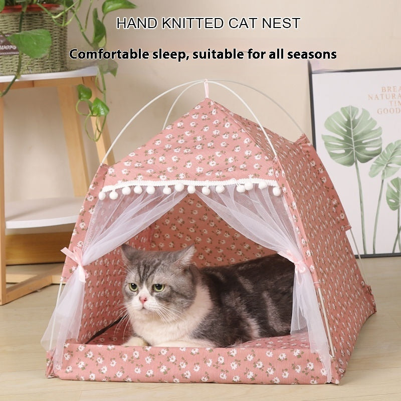 Cozy Haven Cat Tent – The Safe & Snug Retreat Your Pet Deserves